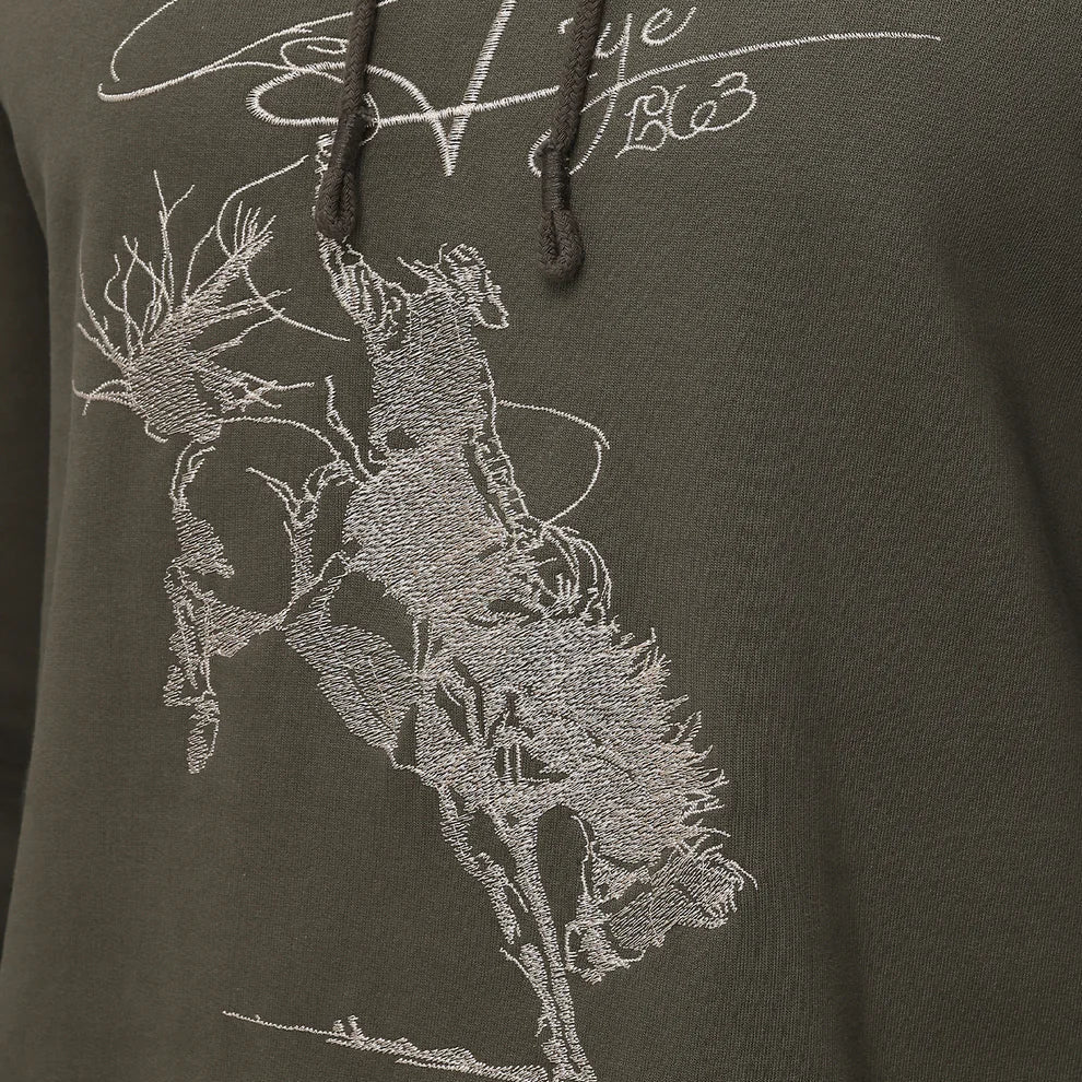 Embroidery Graphic Hoodie