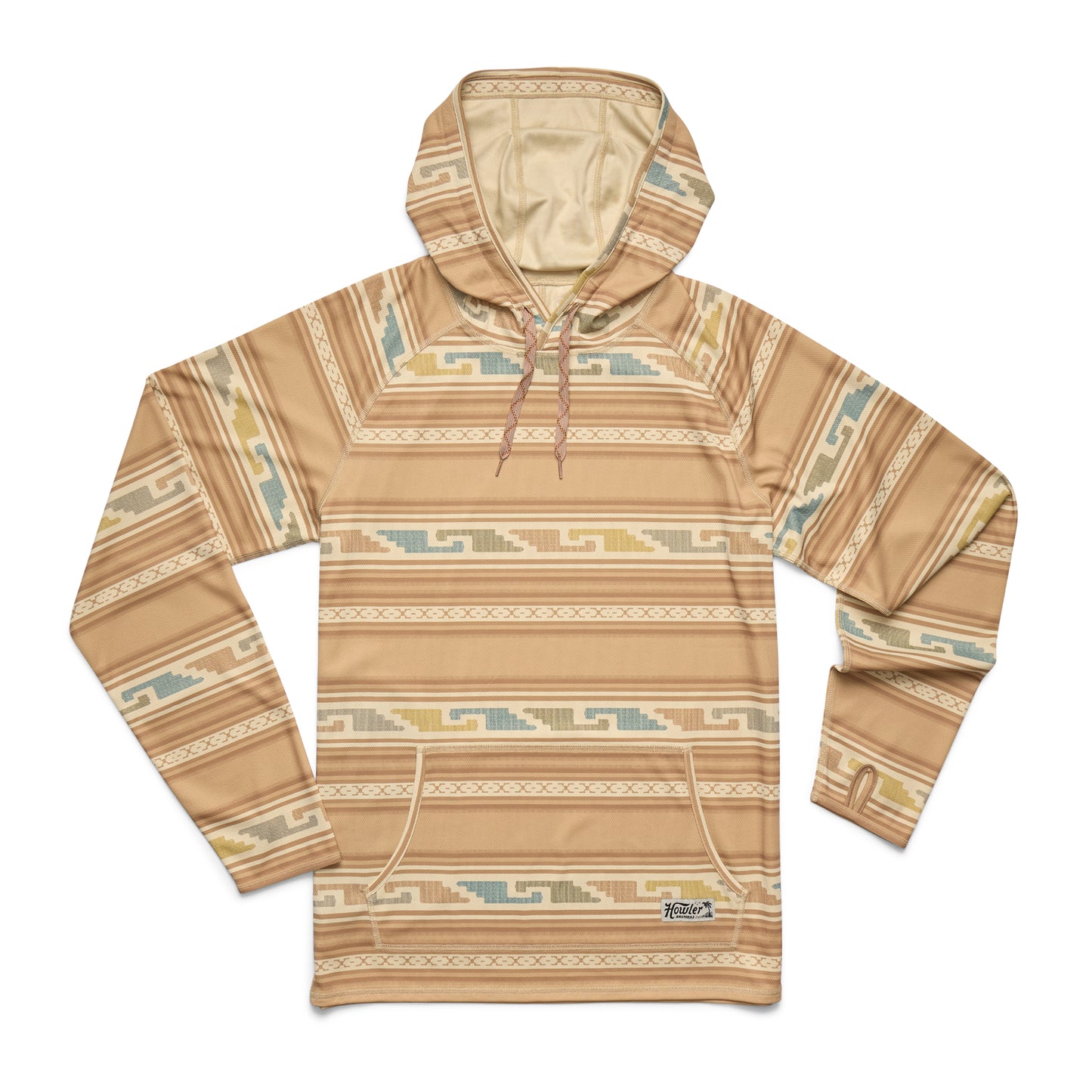Loggerhead Hoodie - Temple Tracks : Camel