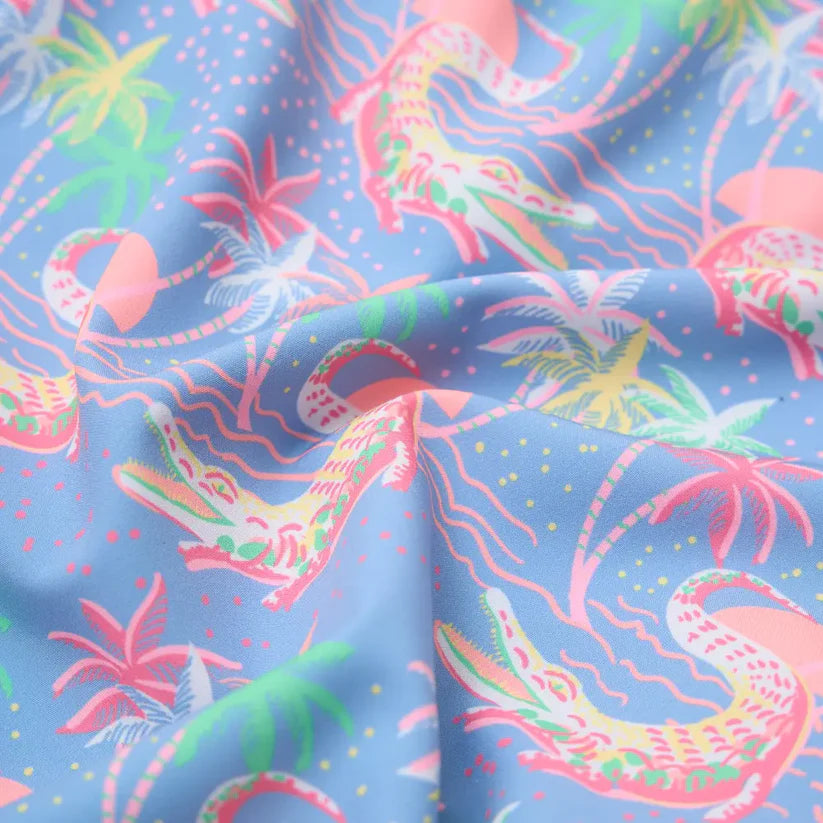 The Rock-a-Crocs Swim Trunks - 5.5" inseam lined