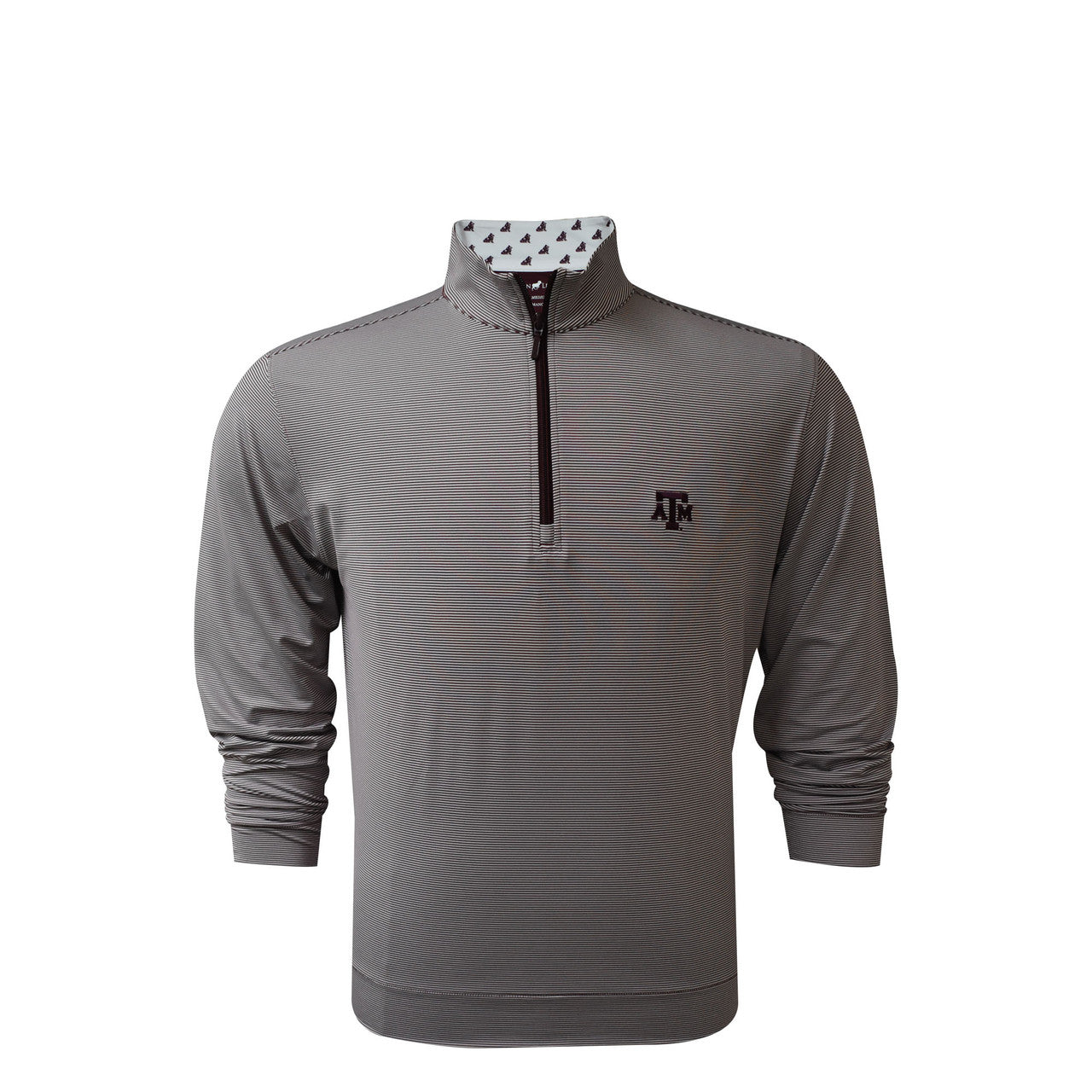 Texas A&M 1/24 Stripe Performance Pullover