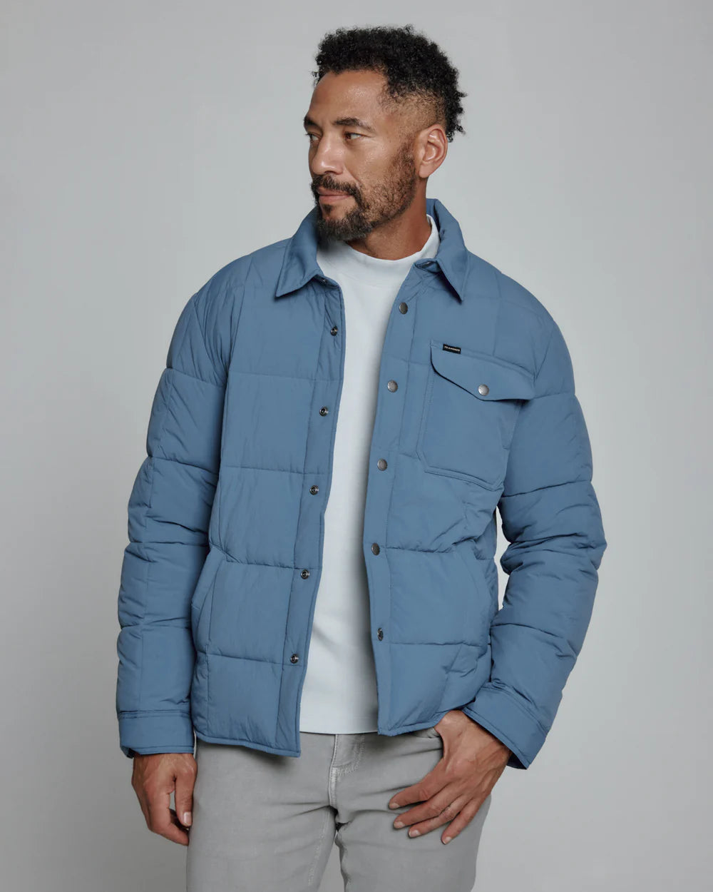 Summit Jacket - Dusty Blue