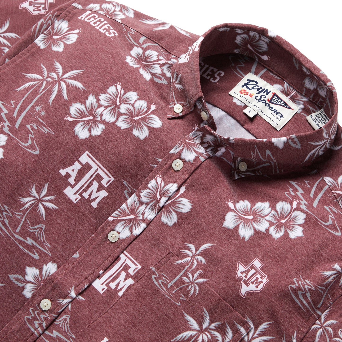 Texas A&M Kekai Button Up