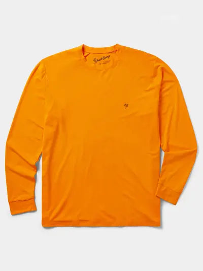 Blaze Orange Lightweight Bamboo Crew