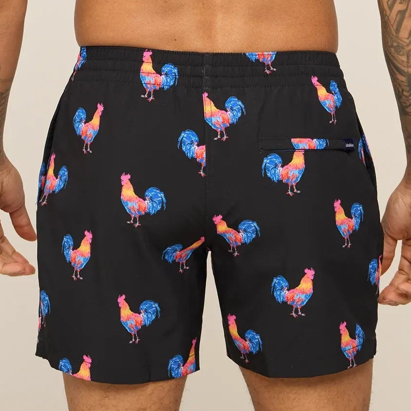 Lined Classic Swim Trunk - The Cockadoodle Doozies - 5.5