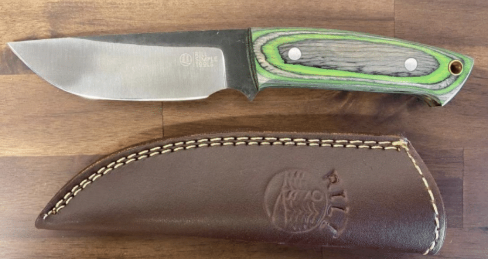 The Ripper recycled skate deck knife 057