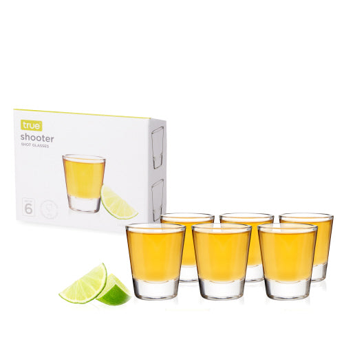 1.5 OZ SHOT GLASS, SET OF 6