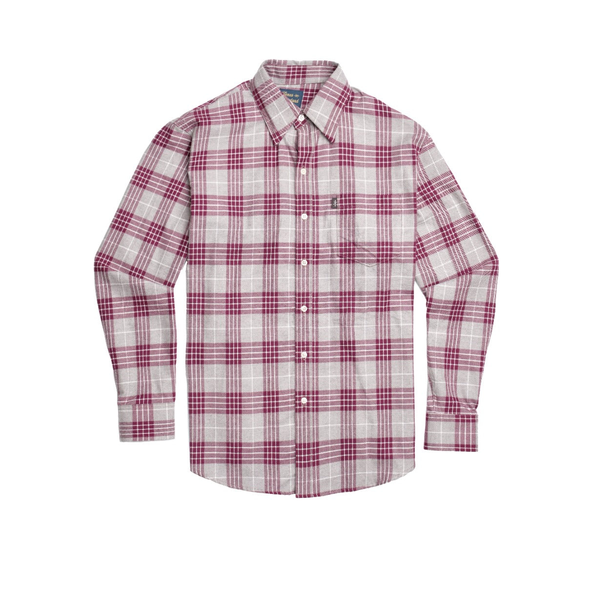 Texas Flannel - Dawson (Maroon)