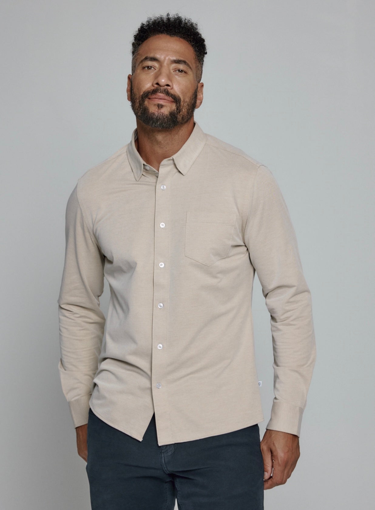OXFORD STRETCH - Tan