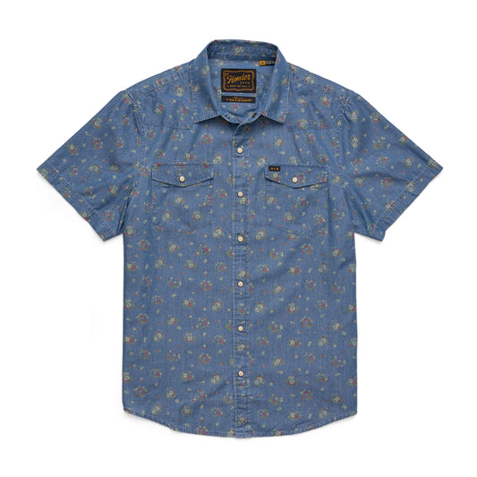 H Bar B Snapshirt  Bouquets : Washed Indigo