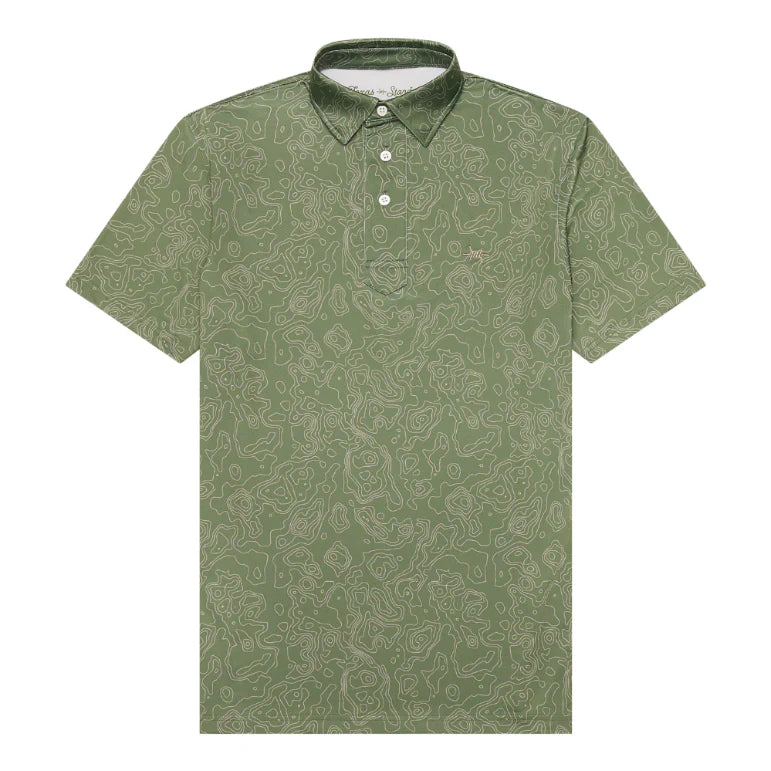Big Bend Topo Polo - Agave