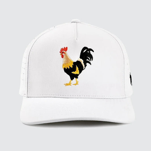 Feelin' Cocky Hat - White