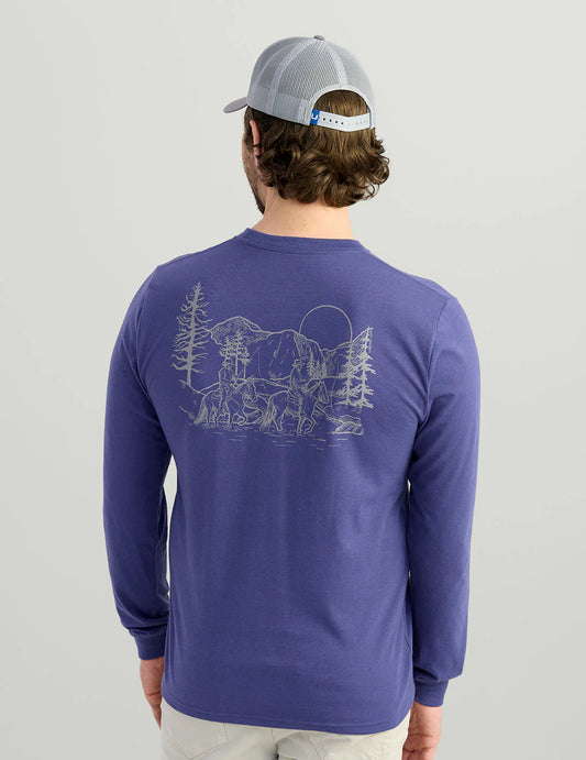Lodge Long Sleeve Pocket Tee