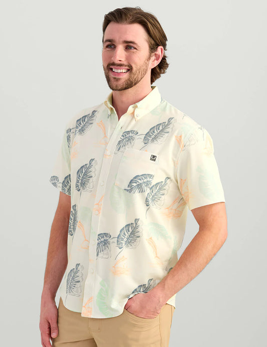 Kona Button-Down Egret