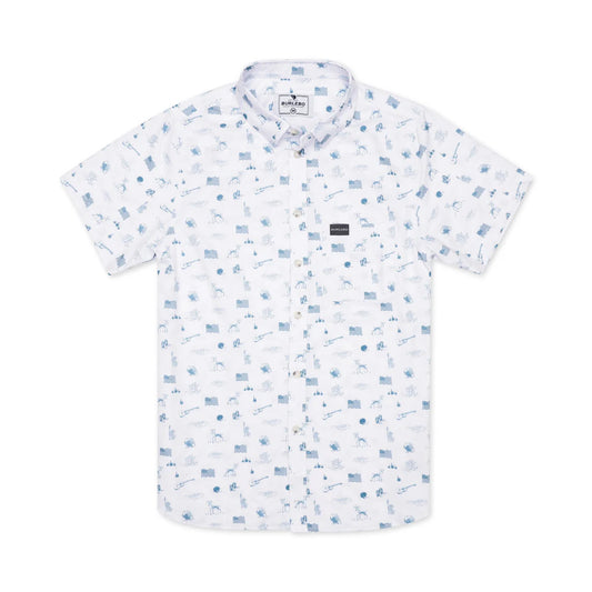 Performance Button Up - America the Great