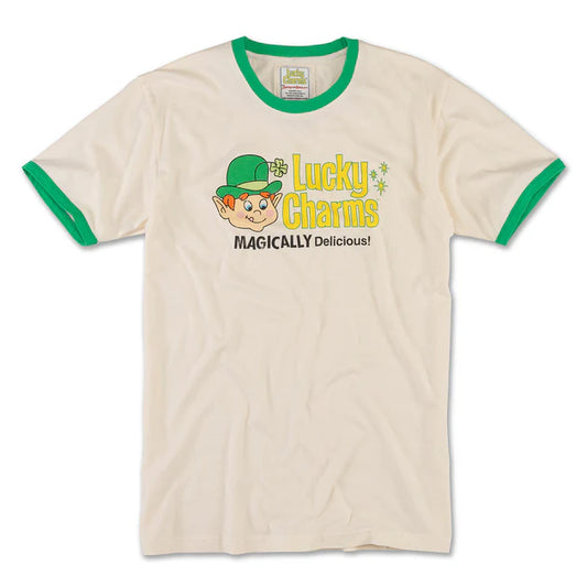 Brass Tacks Ringer Tshirt Lucky Charms