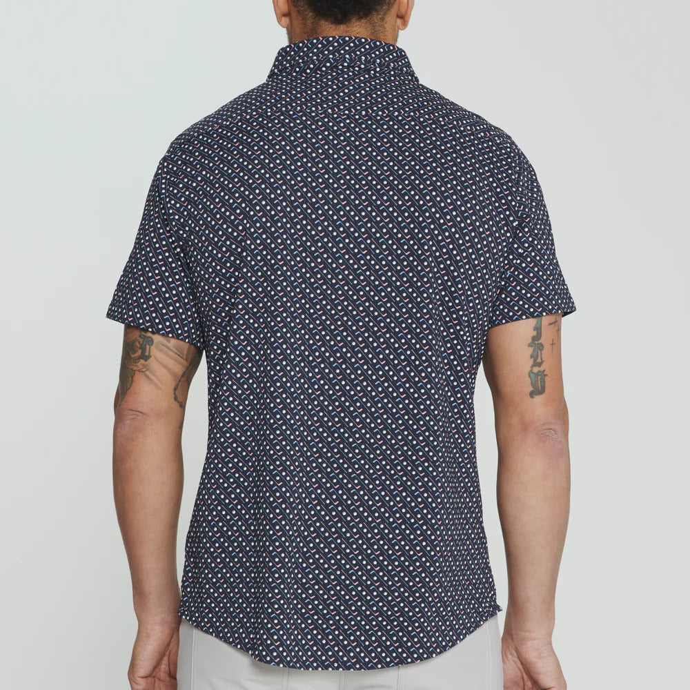 Marine Short Sleeve Shirt - Navy
