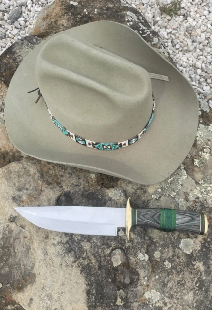 The Crocket bowie knife with sheath 583