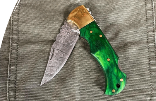 Irish Whiskey Damascus folder 070
