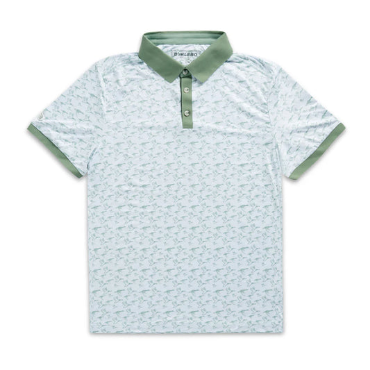 Ringer Performance Polo - Duck Season - White