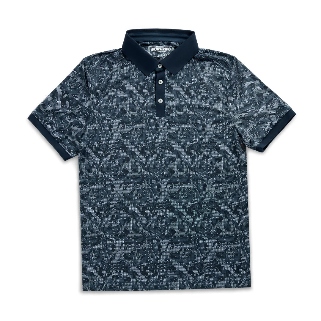 Ringer Performance Polo - Digi Camo - Navy