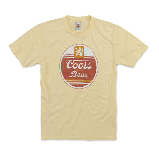 Coors Graphic Tee Yellow